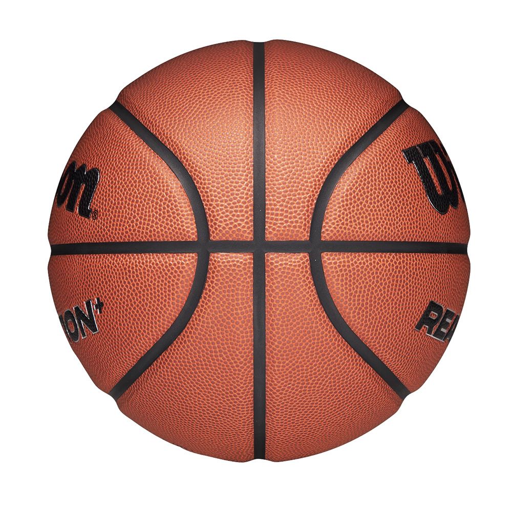 Мяч баск. WILSON Reaction Plus, WZ2026701XB5, р.5, композит, бутил. камера, темно-коричневый