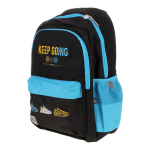 Рюкзак 42х31х16см. Soft 2 "Keep going" 21л. 2 отд. мягкий, молния, черный (Schoolformat)