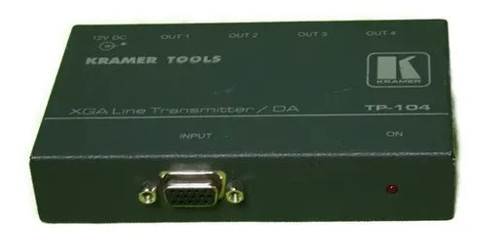 Передатчик Kramer TP-104, распределитель 1:4 Ref.