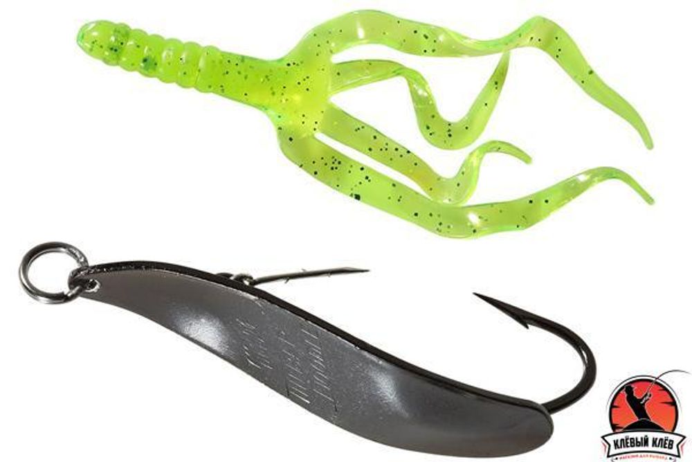 Блесна колеб. Mepps TIMBER DOODLE, 1, Black (блистер)