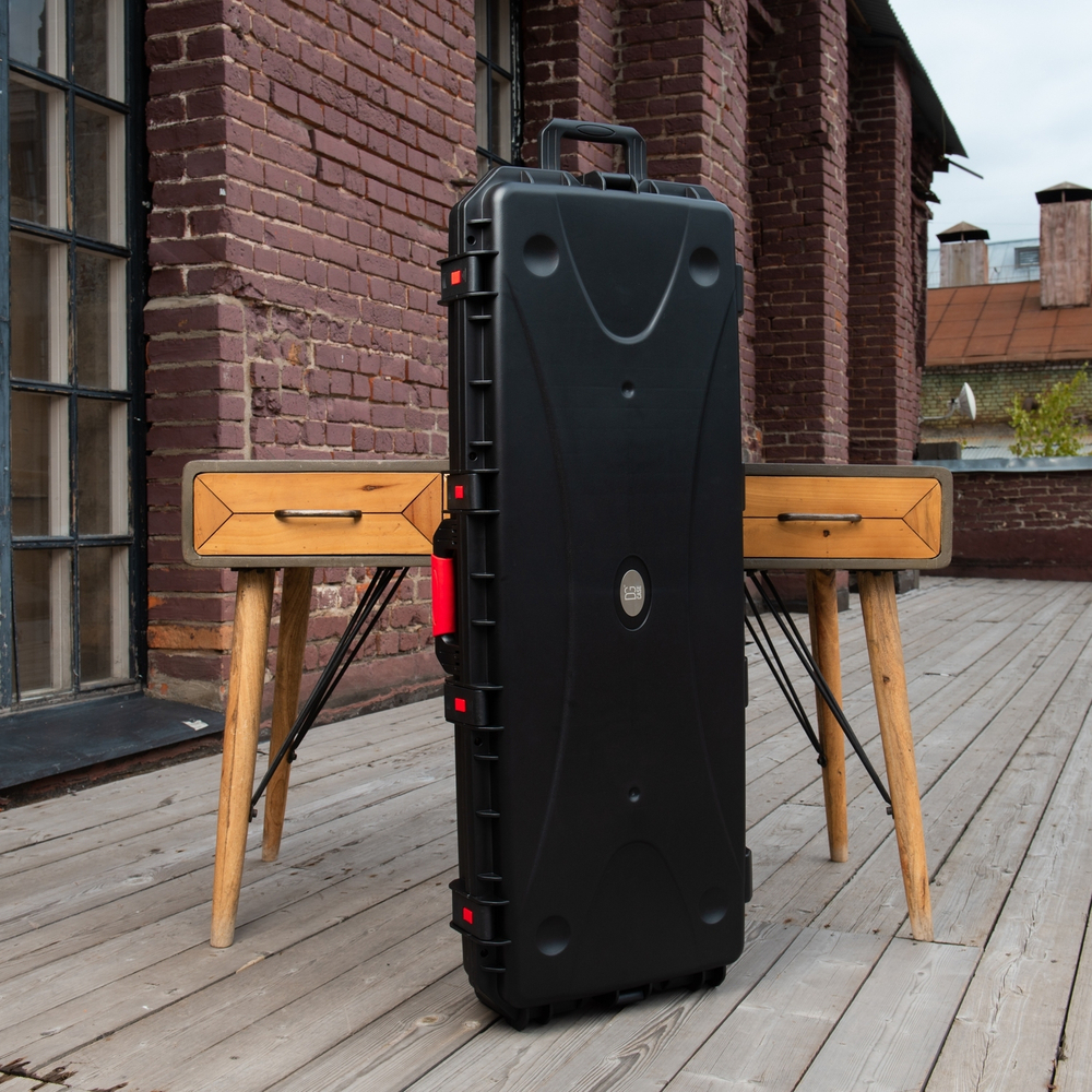 KING SIZE LONG | Ударопрочный кейс на колесах DGCASE@40-02 | Внутр. размер 1075*380*145мм