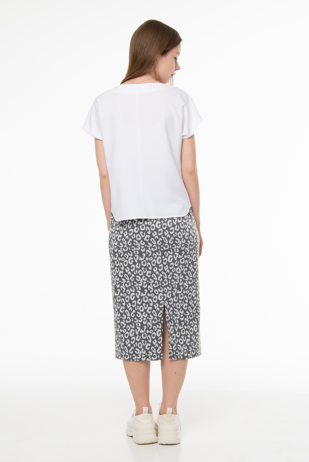 Блузка женская 3256ЗПк, белый #259Бел093256зпк