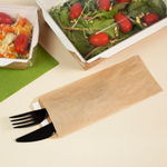 Крафт пакет заклеивающийся для приборов с плоским дном 80*220 мм 40 г/м2 бурый, 2000шт