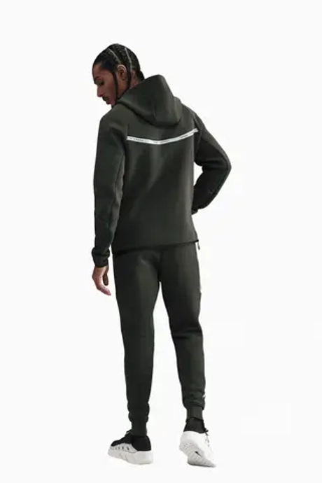 Кофта Nike Tech Fleece Hoodie Windrunner Full-Zip - зеленый