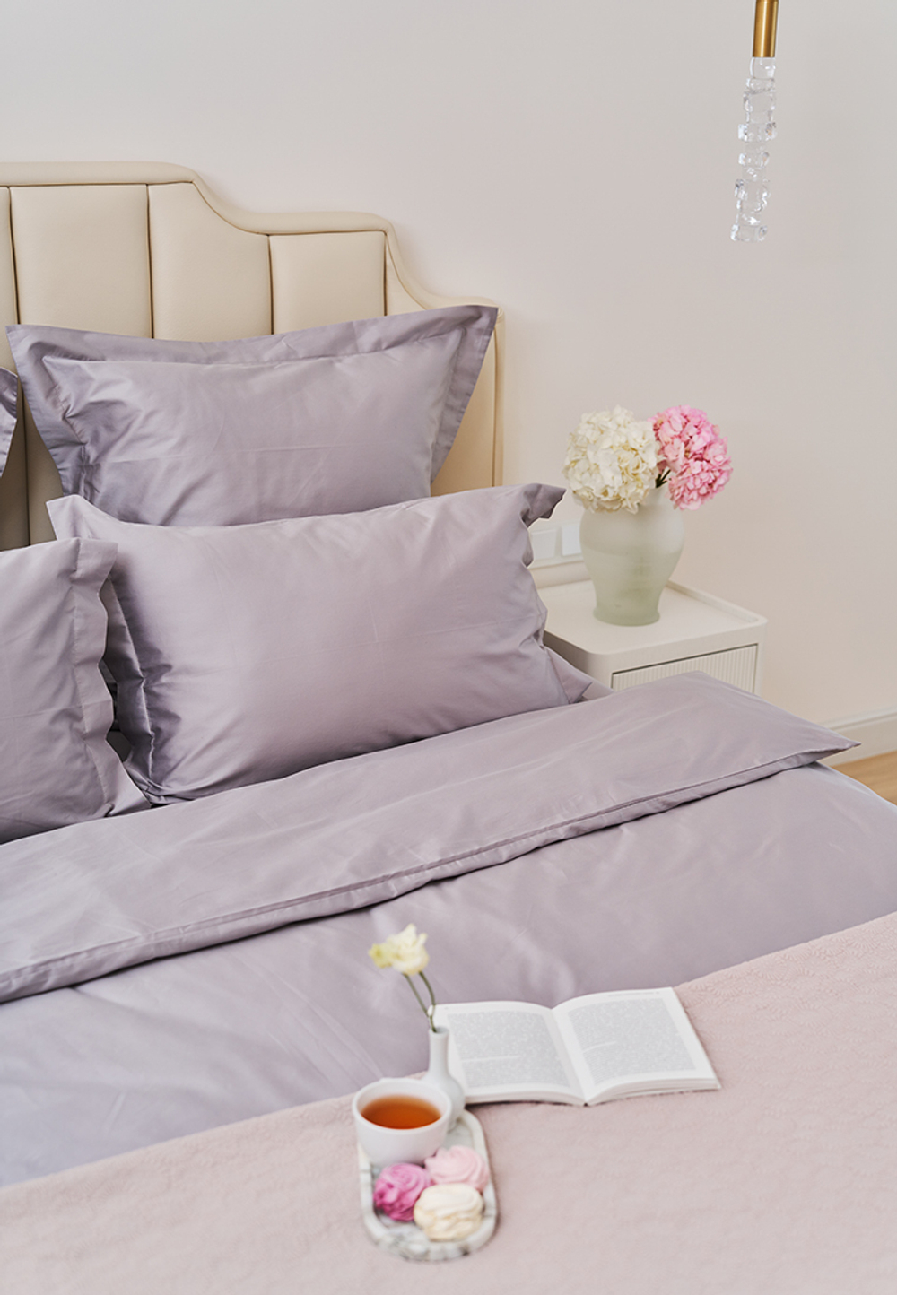 Постельное белье 2 спальное евро Luxberry Daily Bedding французский серый