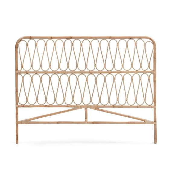 Изголовье Caterina из ротанга, для кроватей 150 см