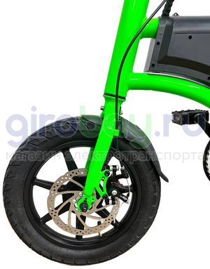 Электровелосипед Minako Smart (36V/10Ah) - Зеленый фото 2