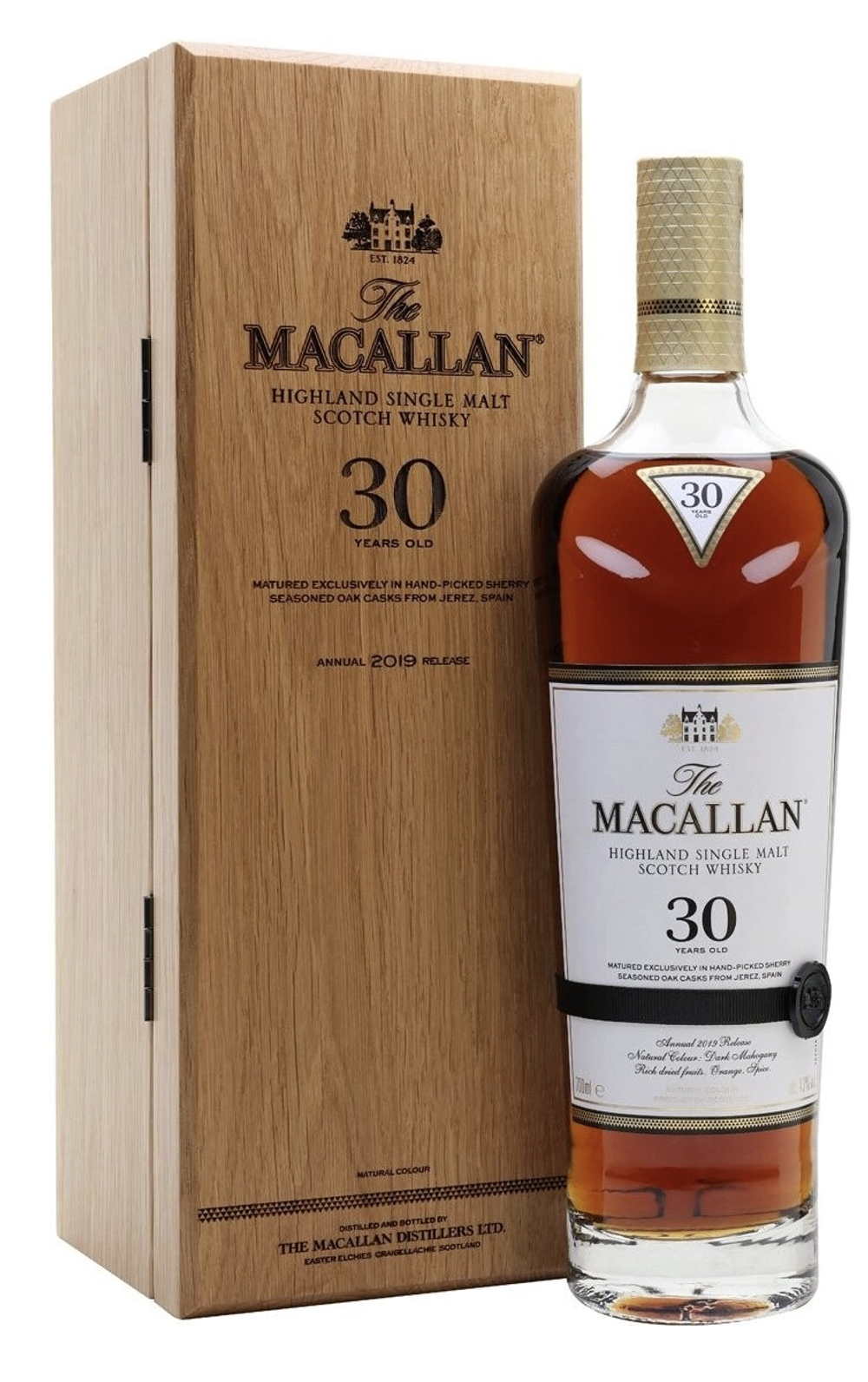 Виски The Macallan 30 Year Old, 0.7 л.