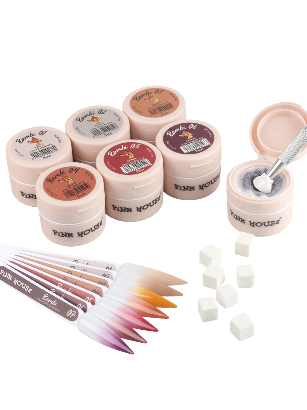 Кушон для градиента Bambi 03 Pink House 8мл