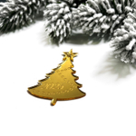 Декор акриловый "Елочка 2025" 4,3*5,8 см