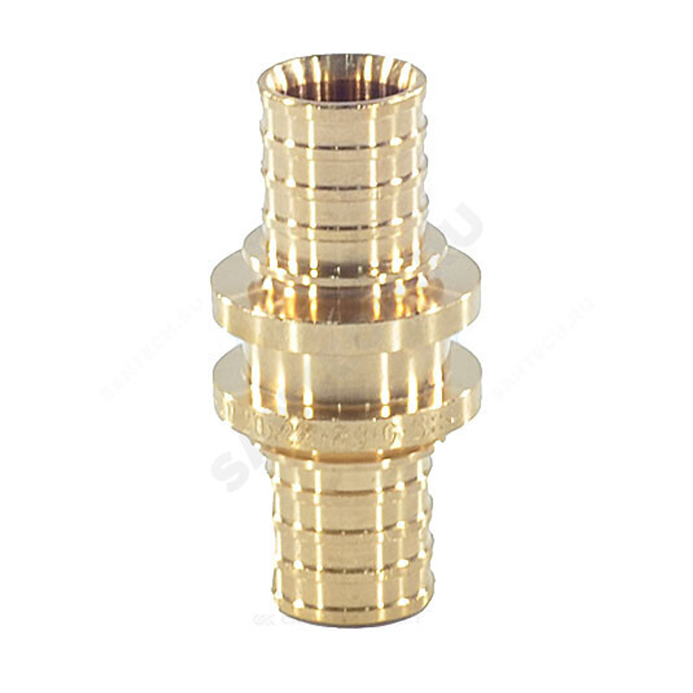 Муфта для PE-X труб аксиальная бронза Дн 25 RAUTITAN PLATINUM RX Rehau 13777141001
