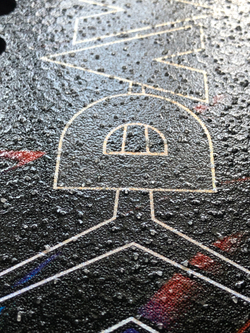 Ракетка Davai 2.3 Rakkettone с нанесением «Rotor»