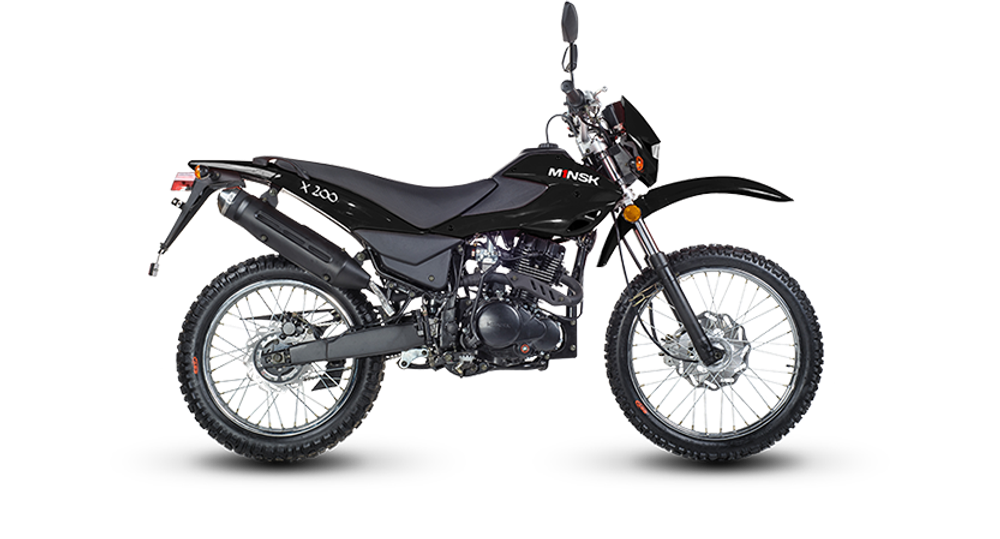Мотоцикл кроссовый эндуро МИНСК X200