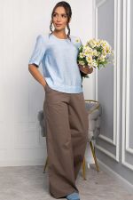 Блуза Меридиан (нежно-голубая) Б14006-25М LT Collection