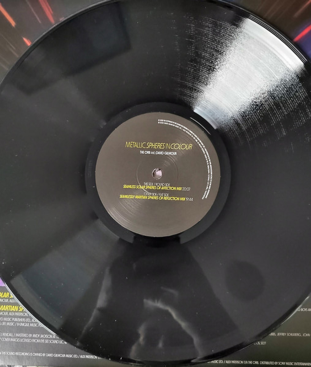 The Orb And David Gilmour / Metallic Spheres In Colour (LP)