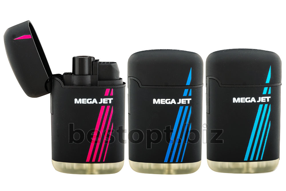 Зажигалки Турбо ZENGAZ Mega Jet 1бл*12шт