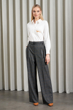 31010 Брюки женские (серая клетка)