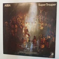 Винтажная виниловая пластинка LP ABBA Super Trouper (Japan 1980) (No Obi)