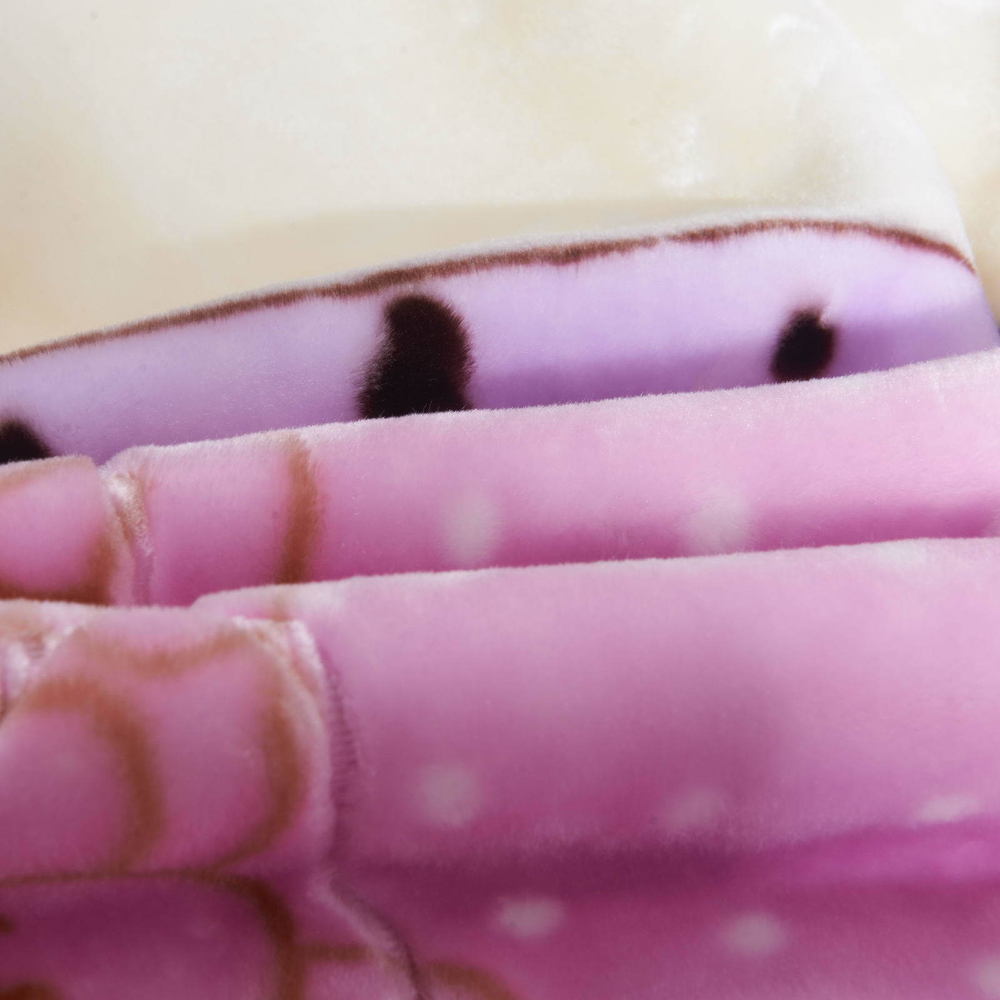 Плед 100х140 Sofi De MarkO Сафари бежевый