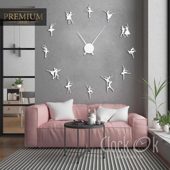 Настенные 3D часы Dance