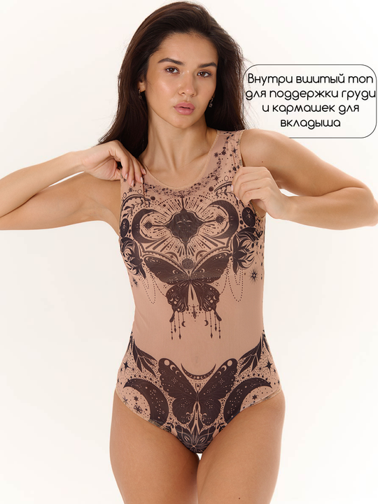 Купальник без рукава Космос