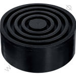 ЗУБР РШ-45, D105/H45 мм, резиновая опора для домкрата, Профессионал (43005-45)