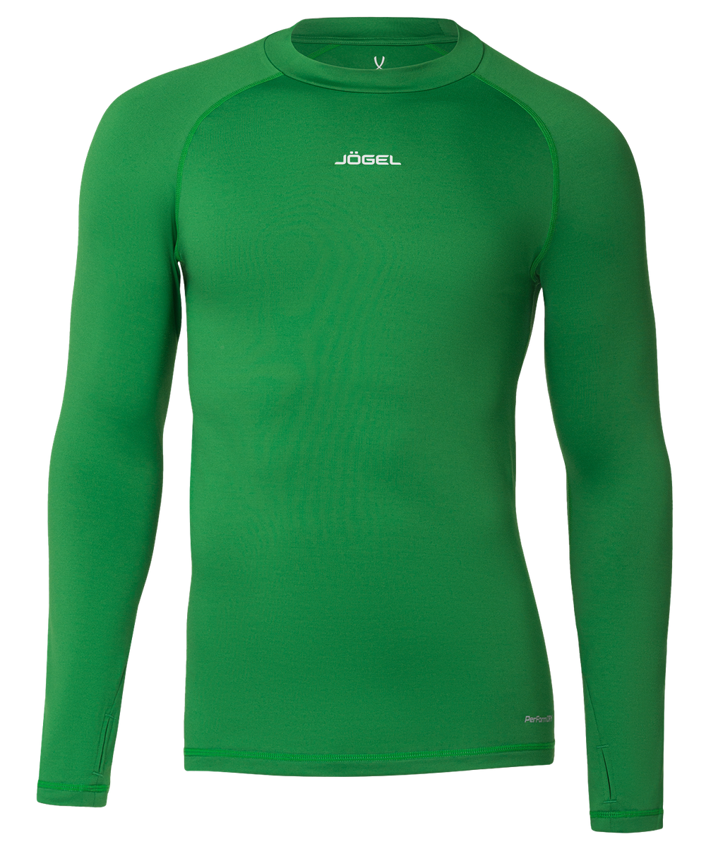 Джемпер компрессионный утепленный CAMP PerFormDRY Baselayer Top Warm, зеленый