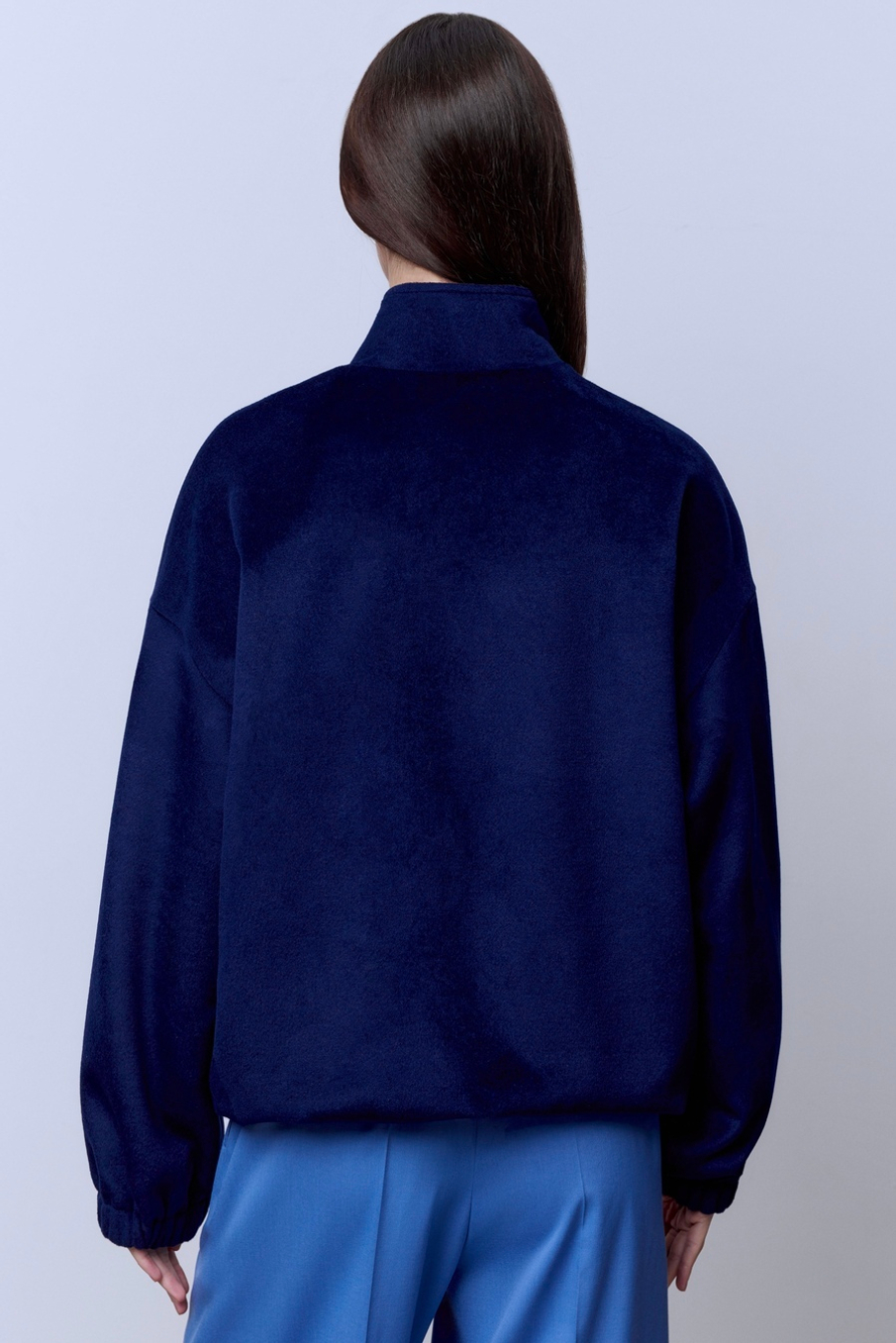 Бомбер из шерсти с кашемиром