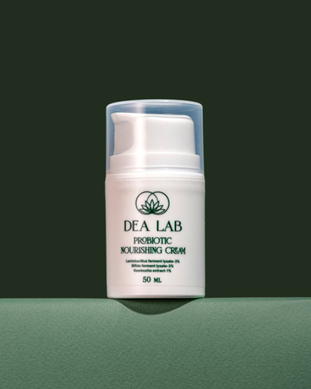 Питательный регенерирующий крем c комбучей и пробиотиками от DEA LAB