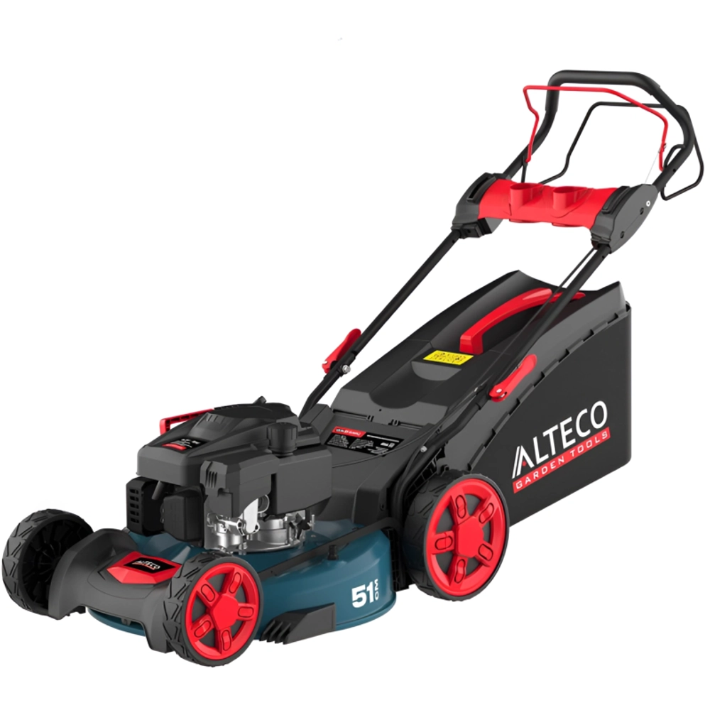 Газонокосилка бензиновая ALTECO GLM 55-51 MSQ: 5.5 л.с., нож 51 см, 84121