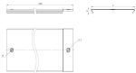 Крышка на лоток осн.600x3000-0,7 мм EKF (6.00 шт.)