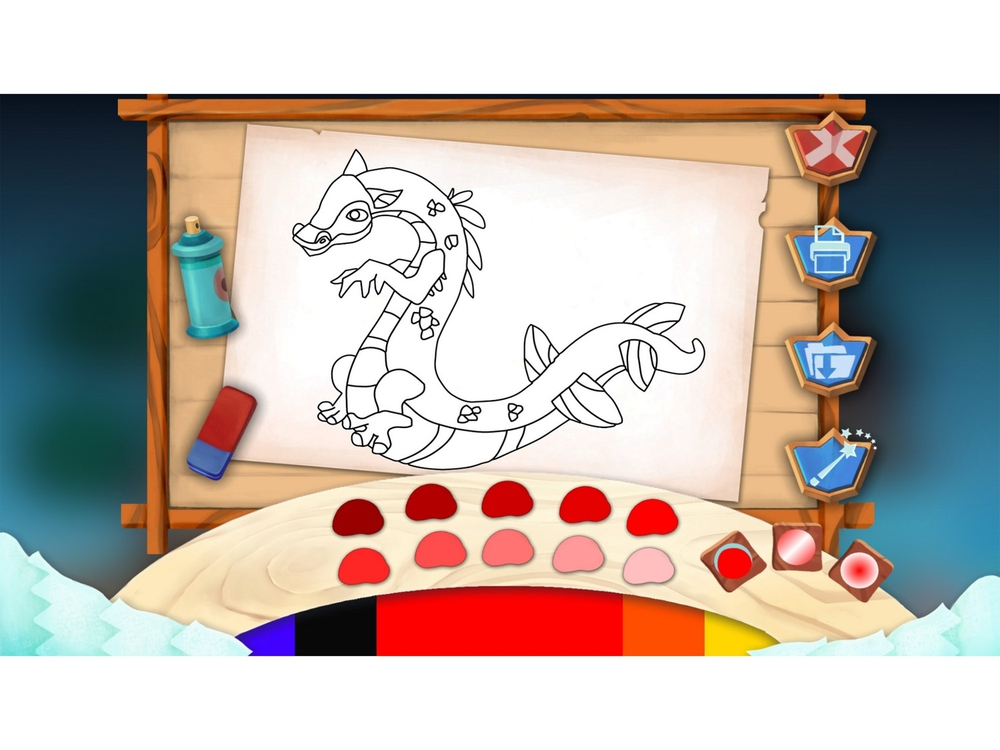 Программное обеспечение Оживариум - Интерактивная раскраска