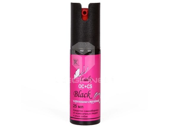 Перцовый баллончик Lady Black 25 мл