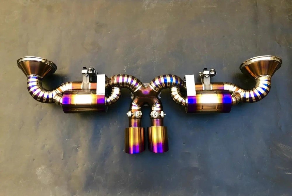 Спортивная выхлопная система с заслонками для Porsche 911 GT3 992 4.0 л Порше