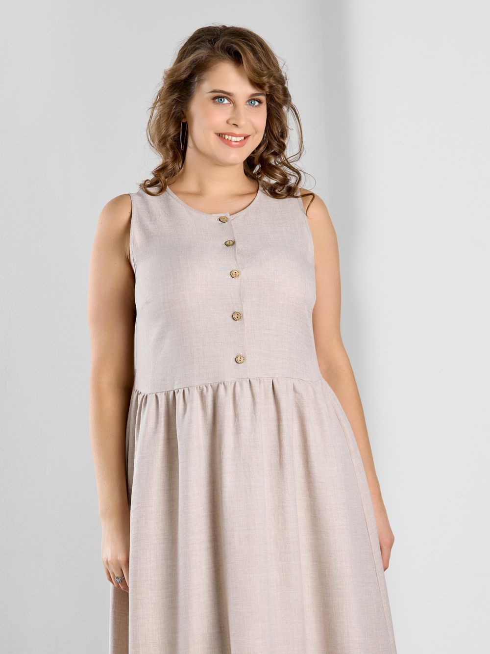 Платье Женский каприз-1 Виотекс БЕЖЕВЫЙ