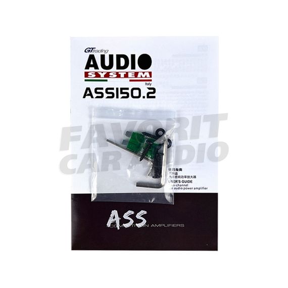 Усилитель AUDIO SYSTEM (Italy) ASS150.2
