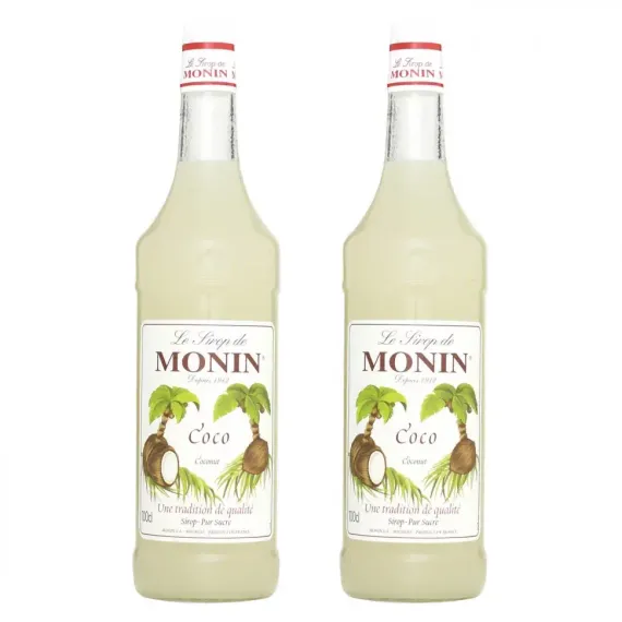 sirop MONIN L&#39;Artiste &quot;Coconut&quot; 1L (şüşə)