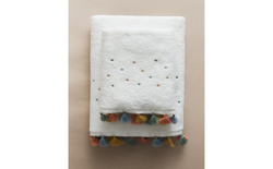 Zara Home Полотенце для лица и рук из хлопка, z amana biel · 5650/013