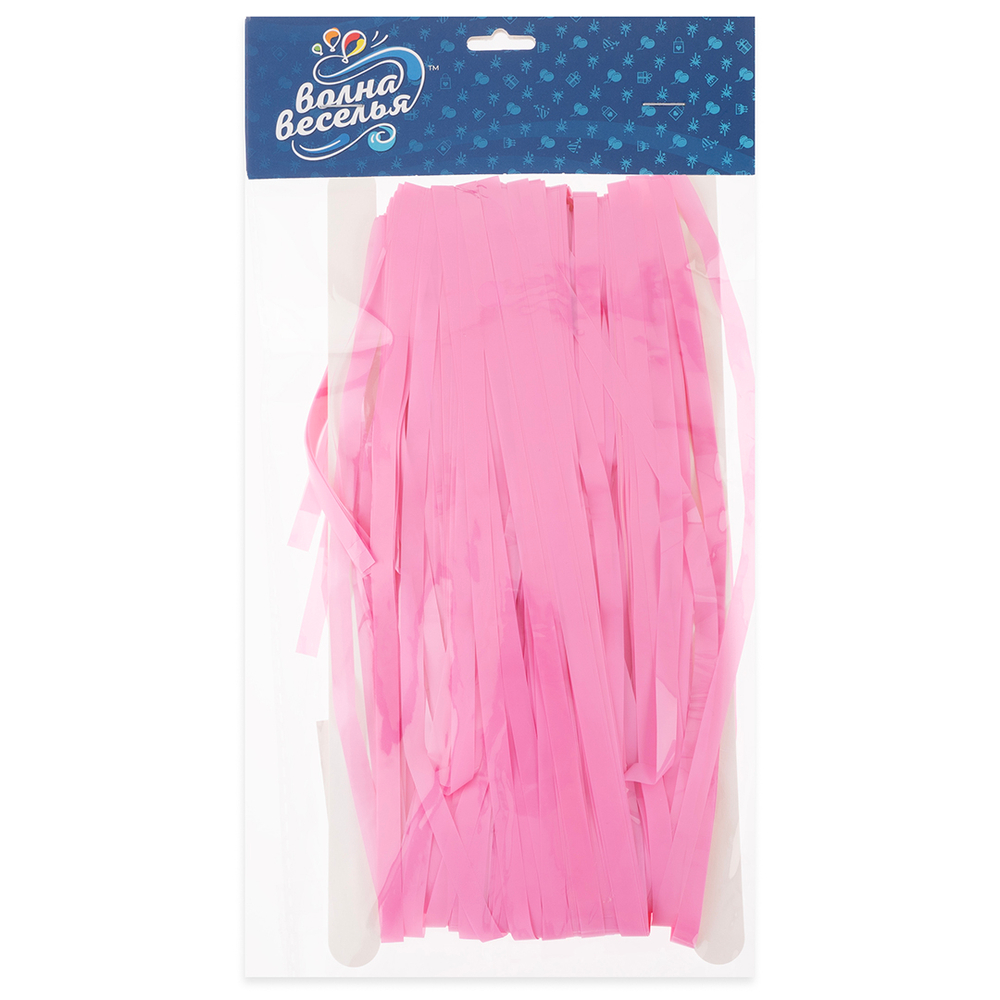 Занавес Дождик Светло-розовый, Макарунс, 100*200 см