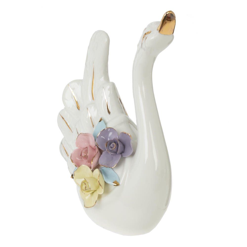 GAEM Набор из 2-х фигурок декоративных "Лебедь", L12 W6 H19 см