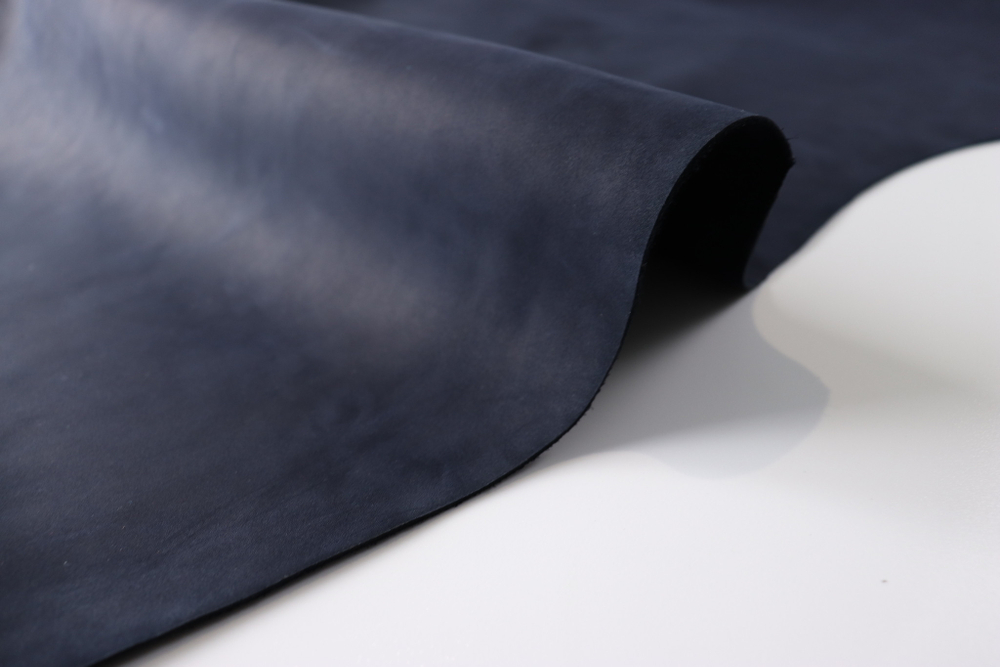 1,4-1,6 Кожа Крейзи Хорс Пегас синий кож кусок 195 дм² (КЛ)