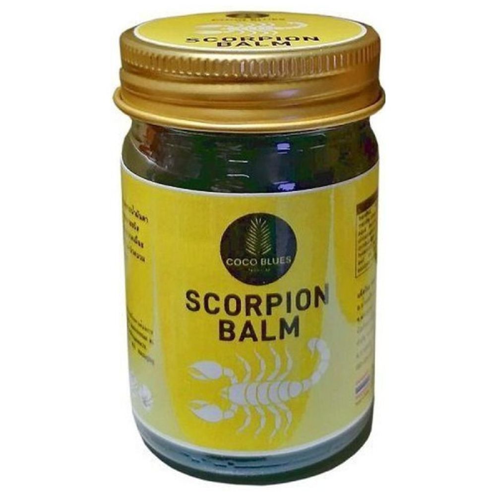 [COCO BLUES] Бальзам Тайский Скорпион Coco Blues Scorpion Balm Original, 50 г