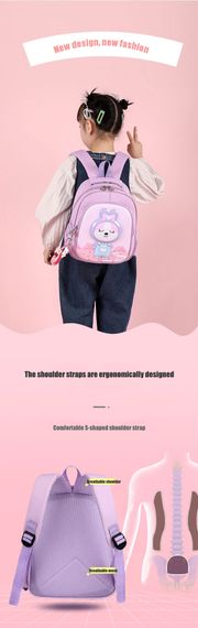 Çanta \ Bag \ Рюкзак 3D Edinoroge light purple