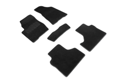 Ворсовые коврики LUX для Chevrolet NIVA 2002-2020, Seintex.96196