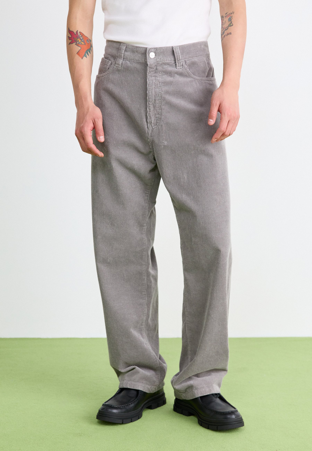 Carhartt WIP LANDON - Тканевые брюки - Серый