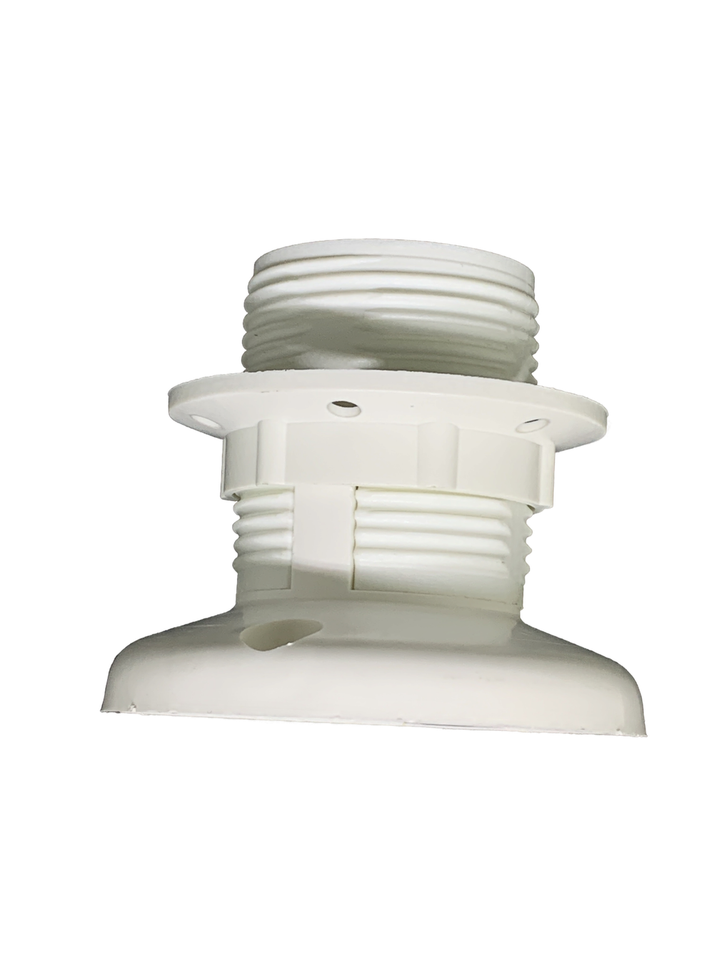 Патрон Е 27 для ламп с основанием белый