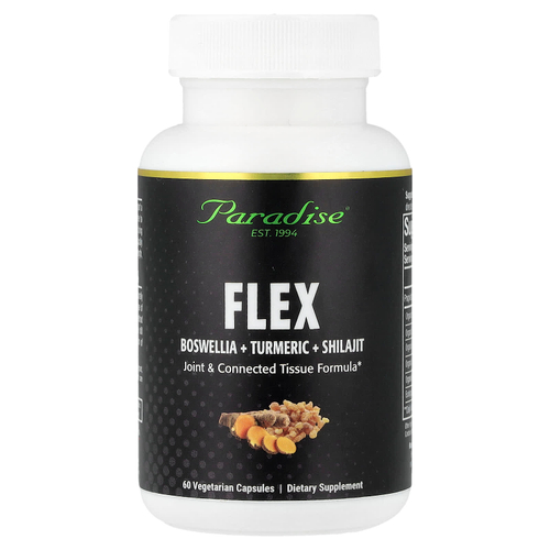 Paradise Herbs, Flex, 60 вегетарианских капсул