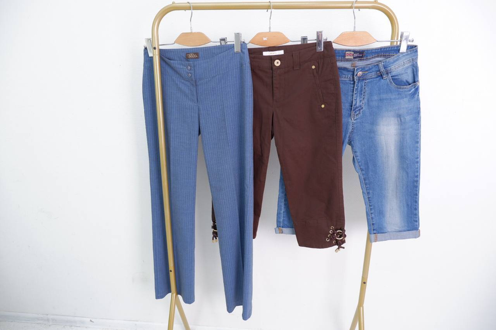 Микс опт 5 кг Beefree, MAC, Oodji джинсы, брюки, штаны, шорты, капри