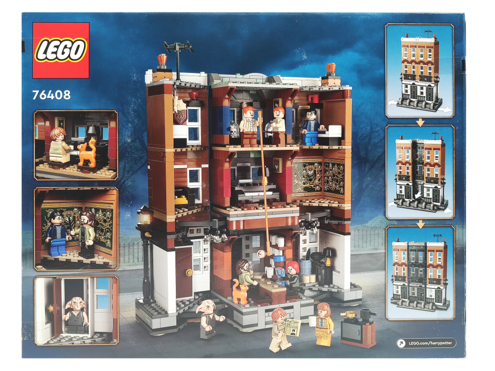 Конструктор LEGO Harry Potter 76408 Площадь Гриммо 12