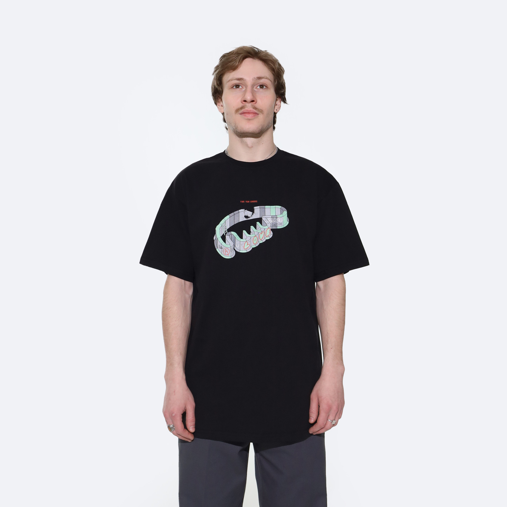 Футболка Anteater Tee 382 Wall (black) артикул: - купить в магазине Дайс